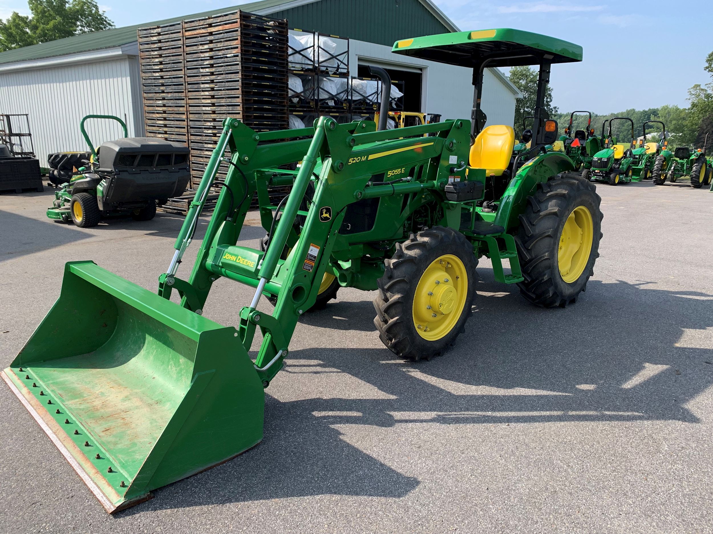 2021 Used John Deere 5055E Image 1